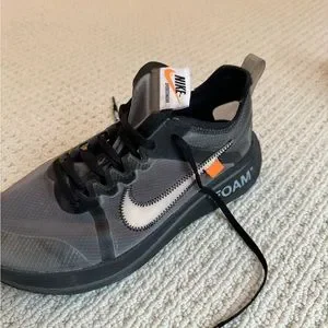 Off-White | Shoes | Nike Zoom Fly Off White Blacksilver Size